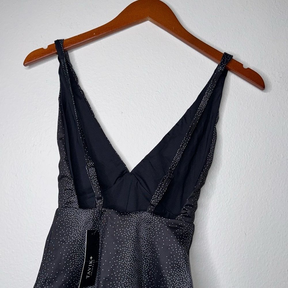 Tavik DREW Womens Size XS One Piece Swimsuit in Black Percy Dot - Picture 6 of 7